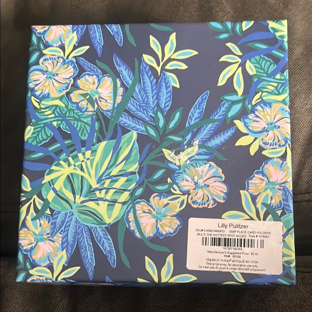 Lilly Pulitzer Shell Coasters - Picture 4 of 6